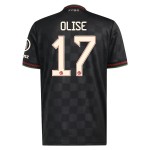 Günstige Fußballtrikots FC Bayern München Olise 17 3rd trikot 2025-26 Kurzarm